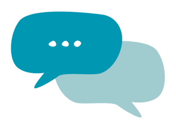 Icon: two speech bubbles
